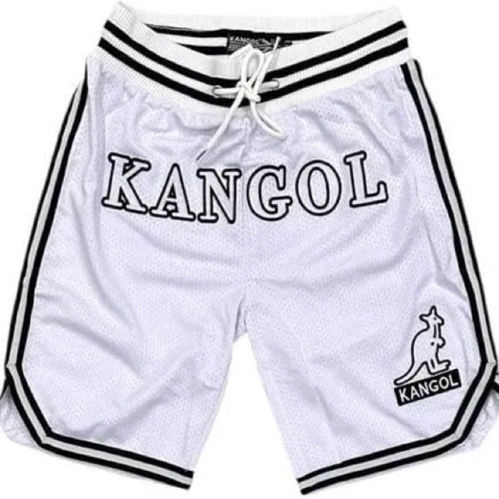Kangol White Athletic Men's Shorts